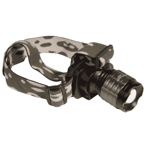 Фонарь на голову аккумуляторный 6808 (1 мощный диод)