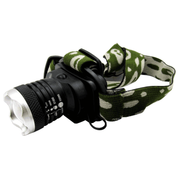 Фонарь на голову аккумуляторный 6809 (1 мощный диод)