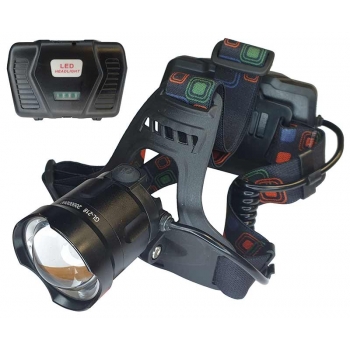 Фонарь-на-голову-аккумуляторный-GL-218-Р50-(мощный-диод-Р50,-3-аккумулятора,-зарядка-USB,-power-bank)