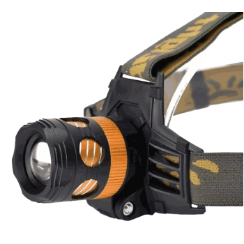 Фонарь на голову аккумуляторный К13-T6 (мощный диод T6, 2 аккумулятора)