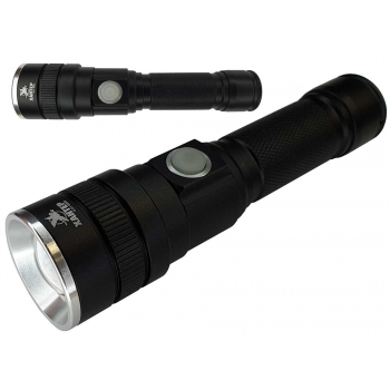 Фонарь-светодиодный-аккумуляторный-HL-612-P50(мощьный-диод-Р50,USB)