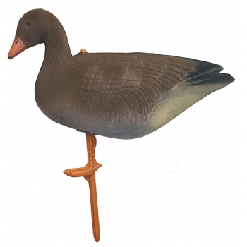 Муляж отдыхающего гуся (гуменник -натуральное перо) надувной