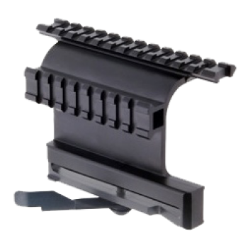 Крепление прицела боковое тип weaver быстросъемное М-052 (Вепрь, Сайга, Тигр)