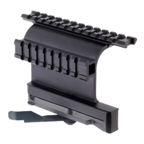 Крепление прицела боковое тип weaver быстросъемное М-052 (Вепрь, Сайга, Тигр)