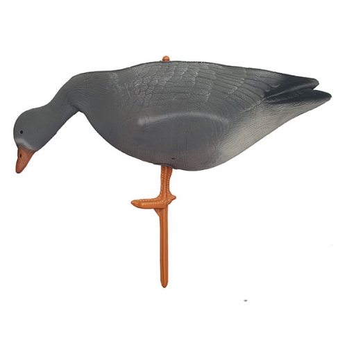 Муляж кормящегося гуся (белолобый -