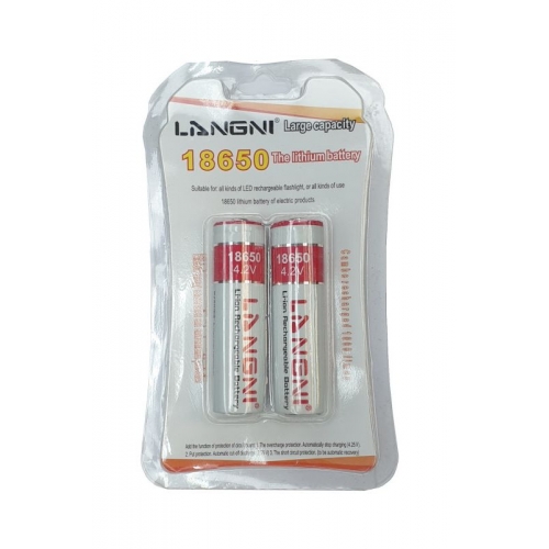 Аккумулятор в блистере 2шт 18650 3000 mAh 4,2V