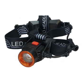 Фонарь на голову  аккумуляторный 8068-Р70 (мощный диод Р70, 2 аккумулятора, зарядка USB)