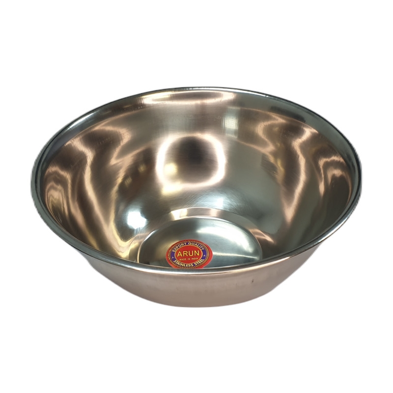 Миска 1200мл из нержавеющей стали (20/7см) Индия