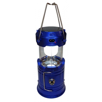 Фонарь мини Кемпинг HW-5800T с аккумулятором и солнечной батареей