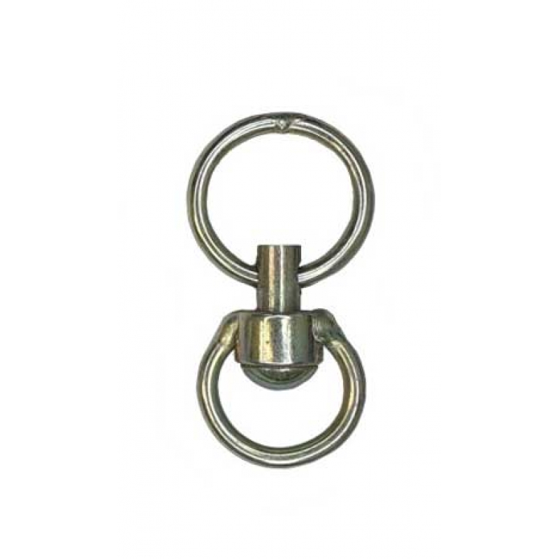 Вертлюг с кольцом для цепи малый 8мм