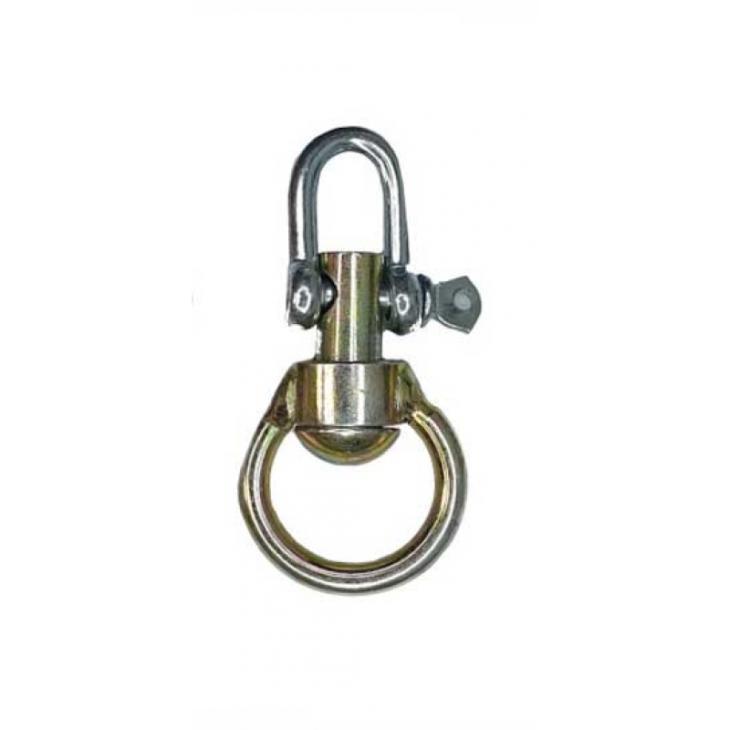 Вертлюг со скобой для цепи средний 10мм