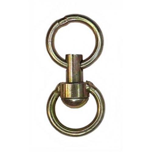 Вертлюг с кольцом для цепи большой 12мм