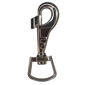 Карабин с вертлюгом и пружинной защелкой №30 (9мм/9см)