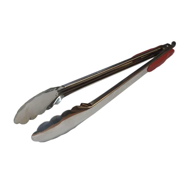 Щипцы универсальные 34 см (гриль, кальян), нерж. сталь