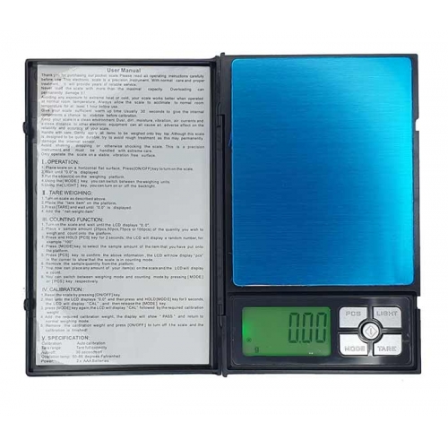 Весы электронные (0,01-500гр.) Notebook 1108-5