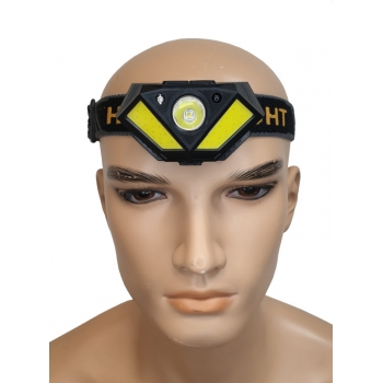 Фонарь на голову FA-019 (диод XPG+ 2COB красный, белый свет, датчик движения, встроенный аккум.)