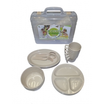 Набор посуды E-COOK для пикника на 4 персоны (293-6)