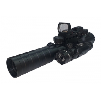 Прицел C3-9х32+hd101+ЛЦ (RD-162)