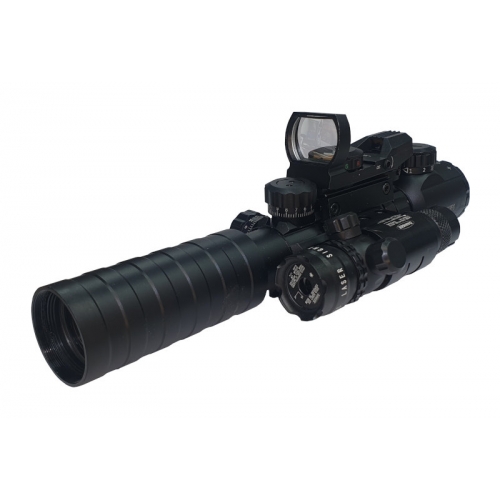 Прицел C3-9х32+hd101+ЛЦ (RD-162)