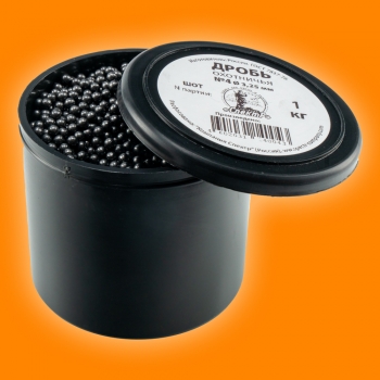 Дробь охотничья/ свинцовая / ШОТ- №4 / 1кг 