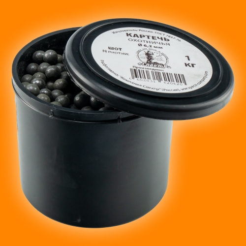 Картечь охотничья/ свинцовая / ШОТ- Ø 6,2мм / 1кг 