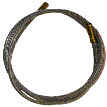 Гибкий шомпол (трос) для глаткоствольного оружия